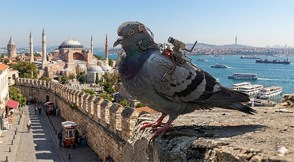 Rus Girişim Şirketi Güvercin Beyinlerini Hackleyip Canlı İnsansız Hava Araçlarına Dönüştürdü