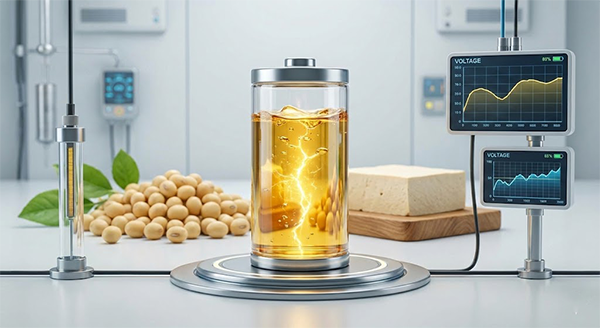 Tofu Soya Peyniri Suyu ile Güçlendirilen Bataryalar Onlarca Yıl Dayanacak