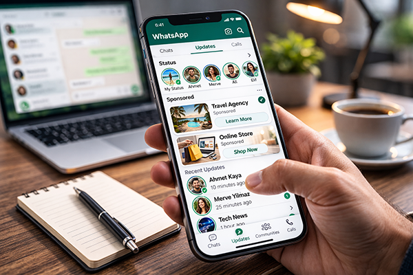 WhatsApp reklamları resmen başlıyor: Meta’dan yeni gelir hamlesi