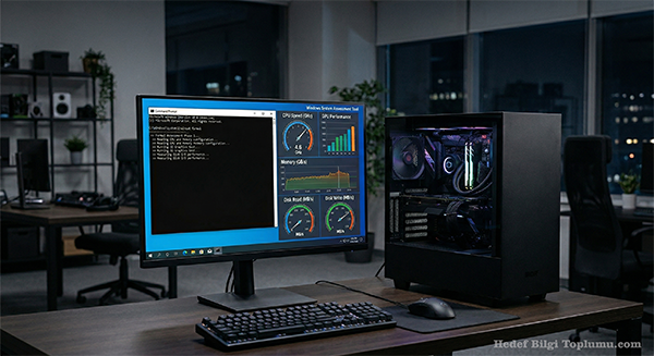Windows’un Yıllardır Sakladığı Gizli Hız Testi: WinSAT ile Donanım Performansınızı Anında Ölçün