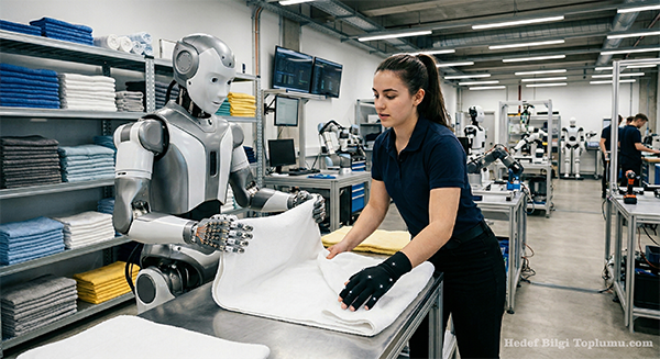 Robotlar neden çamaşır katlamayı öğreniyor? Çin’deki dev eğitim merkezleri ve insansı robotların gizli dünyası