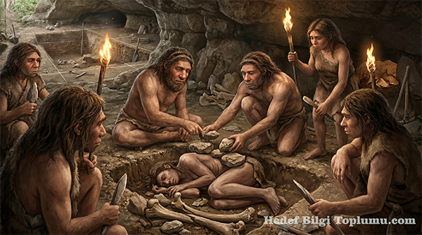 Fransa’daki Kazıda Ortaya Çıkan 40 Bin Yıllık Neandertal Mezarı