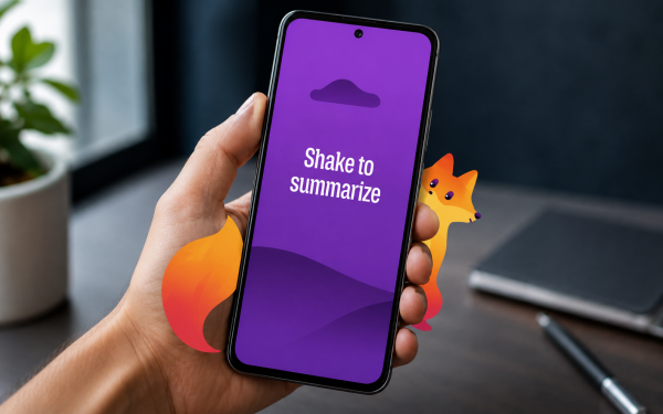 Firefox Android sallayarak özetleme Firefox Android sallayarak özetleme