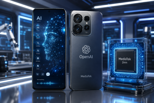 OpenAI ve MediaTek'ten AI Agent Telefon Hamlesi: 2027'de Seri Üretim Başlıyor OpenAI ve MediaTek'ten AI Agent Telefon Hamlesi: 2027'de Seri Üretim Başlıyor