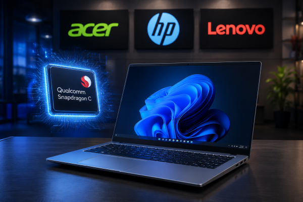 Qualcomm Snapdragon C işlemcili 300 dolarlık Windows dizüstü bilgisayarlar geliyor 1 Qualcomm Snapdragon C işlemcili 300 dolarlık Windows dizüstü bilgisayarlar geliyor