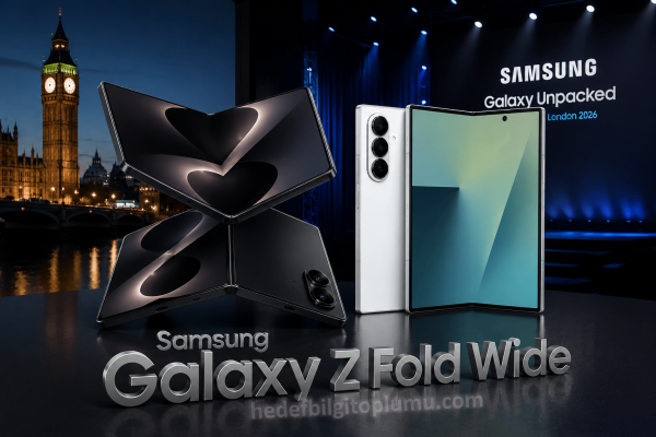 Samsung Galaxy Z Fold Wide Detayları Ortaya Çıktı Samsung Galaxy Z Fold Wide Detayları Ortaya Çıktı