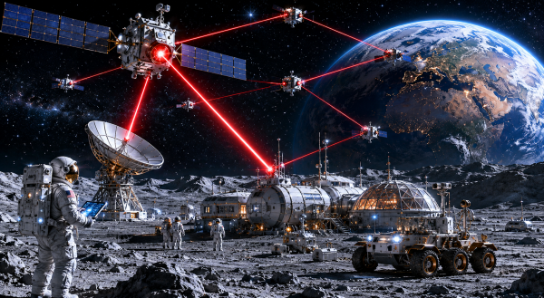 Spacex Starlink Ay Lazer Ağı Projesi Spacex Starlink Ay Lazer Ağı Projesi