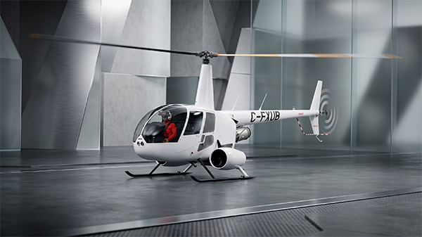 Unither Bioélectronique hidrojenli helikopter Unither Bioélectronique hidrojenli helikopter