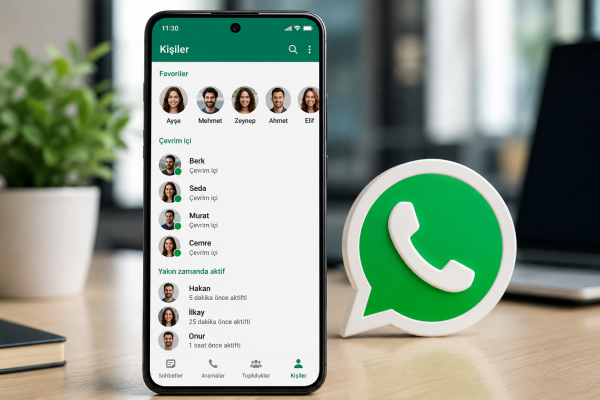 WhatsApp Çevrim İçi Kişiler Özelliği