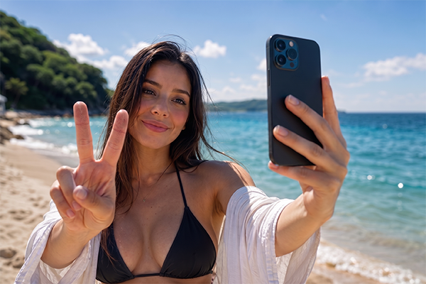 Selfie Fotoğrafları Parmak İzi Verilerini Ele Verebilir Selfie Fotoğrafları Parmak İzi Verilerini Ele Verebilir