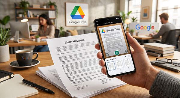 Google Drive, Belge Tarama Özelliğini Daha Hızlı ve Akıllı Hale Getiriyor