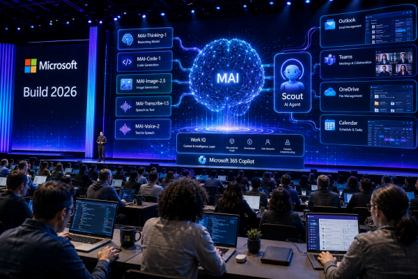 Microsoft MAI modelleri Build 2026’de genişledi: 7 yeni yapay zekâ modeli, Copilot ve Foundry’ye geldi Microsoft MAI modelleri Build 2026’de genişledi: 7 yeni yapay zekâ modeli, Copilot ve Foundry’ye geldi